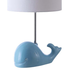 Ceramic Animal Table Lamp - Blue, Whale