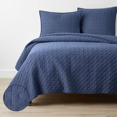 Air Layer Quilt - Blue, Full/Queen