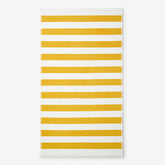 Classic Cabana Stripe Beach Towel - Yellow