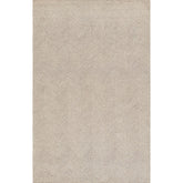 Herringbone Hand Tufted Wool Rug - Taupe, 5' x 8'