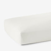 Premium Cool Supima® Cotton Percale Fitted Bed Sheet - Cream, Cal King