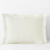 Classic Cool Cotton Percale Sham - Cream, King