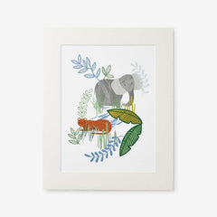 Jungle Wall Art - Green