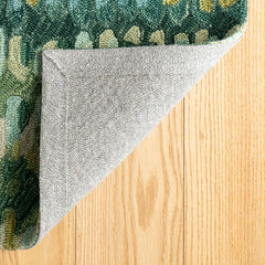 Paint Chip Hand Hooked Wool Rug - Moss, 3' x 5'