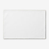 Pom Fringe Placemats, Set of 4 - Metallic Gold