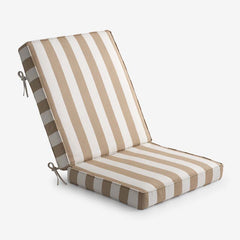 Chair & Seatback Cushion - Maxim Heatherbeige