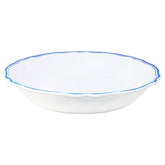 Maison Melamine Serving Bowl - White/Blue