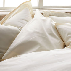 Premium Cool Supima® Cotton Percale Sham - Navy, Euro