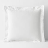 Classic Cool Cotton Percale Sham - White, Euro