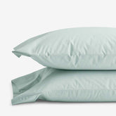 Classic Cool Cotton Percale Pillowcase Set - Sea Mist, King