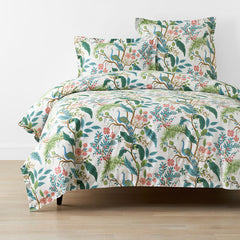 Peacock Classic Smooth Sateen Duvet Cover - Cream, King/Cal. King