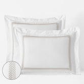 Hewett Luxe Smooth Egyptian Cotton Sateen Sham - Taupe, Euro
