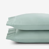 Premium Smooth Supima® Cotton Wrinkle-Free Sateen Pillowcase Set - Sea Mist, King