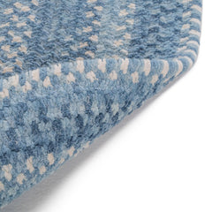 Bambini Braided Chenille Rug - Blue, 5' Round