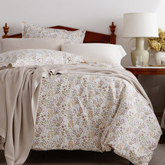 Classic All Season Breathable Cotton Knit Throw - Taupe