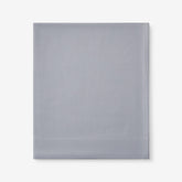 Luxe Ultra-Cozy Cotton Velvet Flannel Flat Bed Sheet Platinum, King/Cal King