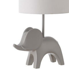 Ceramic Animal Table Lamp - Gray, Elephant