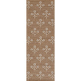 Floral Outdoor Rug - Beige, 2' 7" x 7' 6" Runner