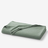 Gossamer Cotton Blanket - Thyme, Twin/Twin XL