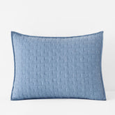 Air Layer Sham - Denim Blue, King