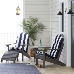 Adirondack Chair Cushion - Surround Stripe