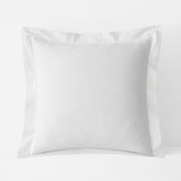 Brushed Cotton Sham - White, Euro