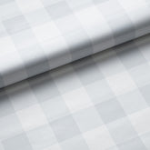 Ditsy Gingham Removable Wallpaper - Gray, Roll