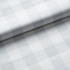 Ditsy Gingham Removable Wallpaper - Gray, Roll