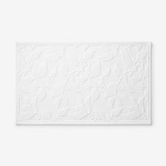 Flatwoven Textured Bath Mat - Leaves, 24 in. x 40 in.