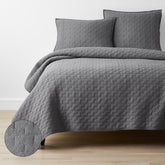 Air Layer Quilt - Gray, Twin/Twin XL