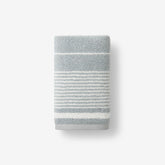 Plush Spa Stripe Hand Towel - Light Seaspray