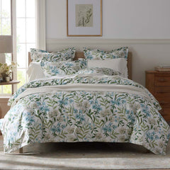 Gardenia Mist Premium Smooth Wrinkle-Free Sateen Fitted Bed Sheet - Cream Multi, Full