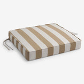 Replacement Boxed Edge Chair Cushion - Maxim Heatherbeige, 20 in. x 20 in.