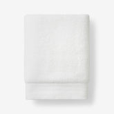 Plush Spa Solid Bath Towel - White
