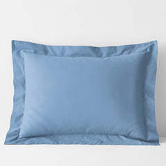 Classic Cool Cotton Percale Sham - Porcelain Blue, Standard