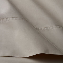 Premium Cool Supima® Cotton Percale Flat Bed Sheet - Navy, Full