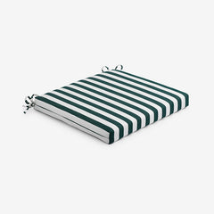 Replacement Knife Edge Chair Cushion - Mason Stripe, 18 in. x 18 in.