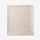 Premium Smooth Supima® Cotton Wrinkle-Free Sateen Flat Bed Sheet - Alabaster, King/Cal. King