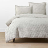 Leonie Duvet Cover - Green, King/Cal. King