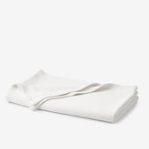 Cotton Weave Blanket - White, Twin/Twin XL