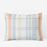 Alder Plaid Classic Cool Cotton Percale Sham - Multi, Standard