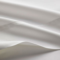 Classic Smooth Rayon Made From Bamboo Sateen Flat Bed Sheet - Pebble Gray, Twin
