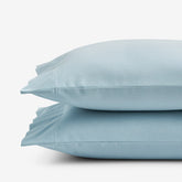 Luxe Ultra-Cozy Cotton Velvet Flannel Pillowcase Set Cloud Blue, King