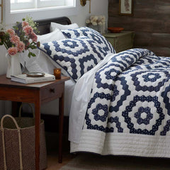 Gwenivere Quilted Sham - Ivory, Euro