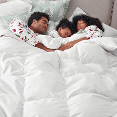 Alberta Down Comforter Extra Warmth - White, Full