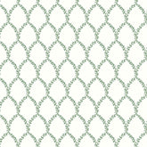 Laurel Traditional Wallpaper - Green, Roll