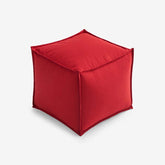 Indoor/Outdoor Pouf - Jockey Red, Small