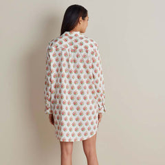 Printed Women's Nightshirt - Petite Floral, XXL