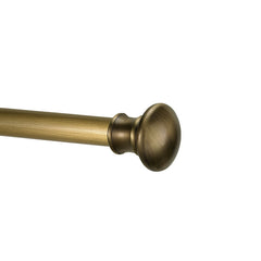 Scepter Finial and .75" diameter Rod Set - Antique Gold, 108"