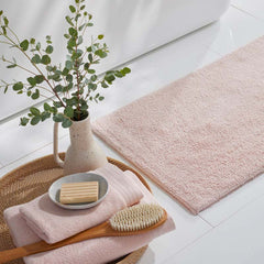 Plush Spa Solid Washcloths, Set of 2 - Rose Quartz